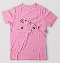 Load image into Gallery viewer, Jaguar T-Shirt for Men-S(38 Inches)-Light Baby Pink-Ektarfa.online
