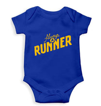 Load image into Gallery viewer, Runner Running Kids Romper For Baby Boy/Girl-0-5 Months(18 Inches)-Royal Blue-Ektarfa.online
