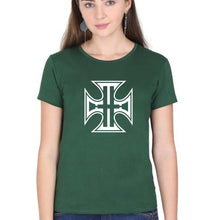 Load image into Gallery viewer, Triple H WWE T-Shirt for Women-XS(32 Inches)-Dark Green-Ektarfa.online
