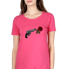 Load image into Gallery viewer, Guns N&#39; Roses T-Shirt for Women-XS(32 Inches)-Pink-Ektarfa.online
