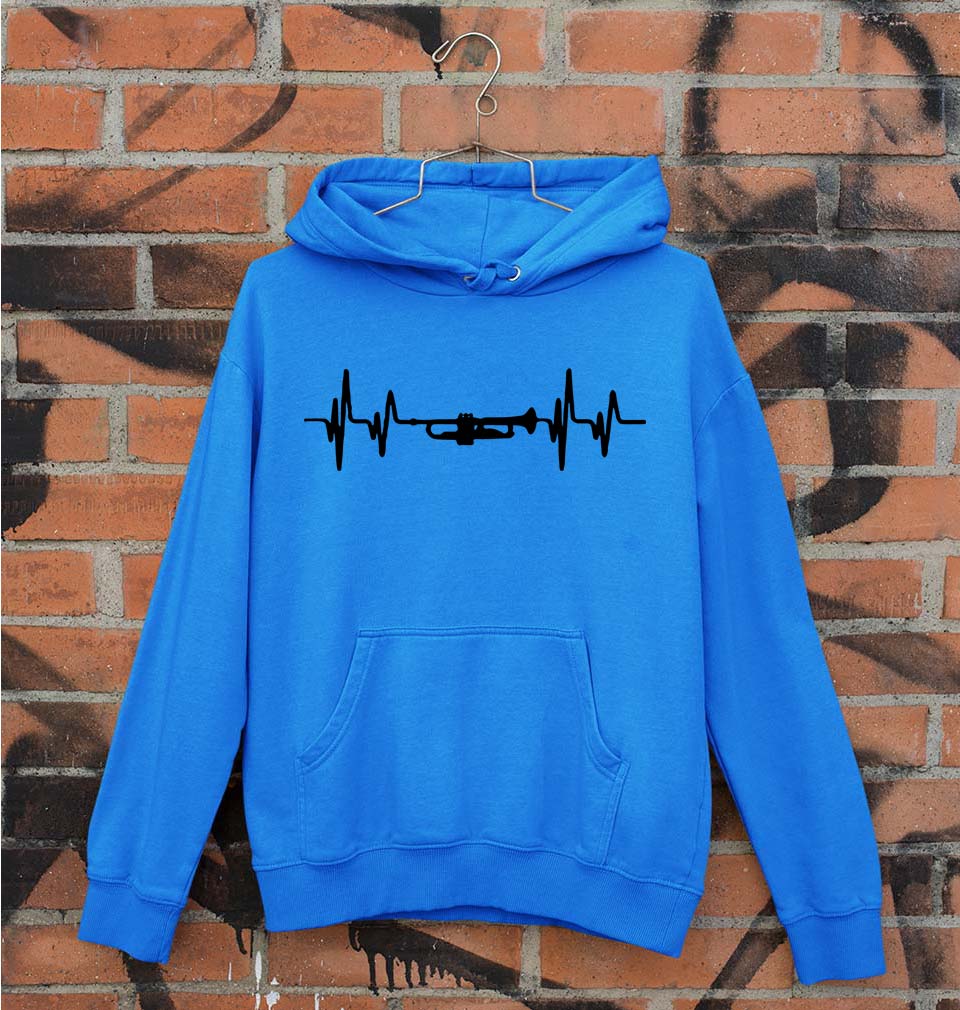 Trumpet Love Unisex Hoodie for Men/Women-Royal Blue-Ektarfa.online