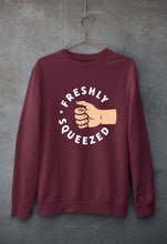 Load image into Gallery viewer, Orange Cassidy - Freshly Squeezed Unisex Sweatshirt for Men/Women-S(40 Inches)-Maroon-Ektarfa.online
