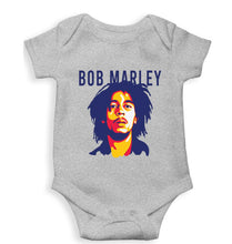 Load image into Gallery viewer, Bob Marley Kids Romper For Baby Boy/Girl-0-5 Months(18 Inches)-Grey-Ektarfa.online
