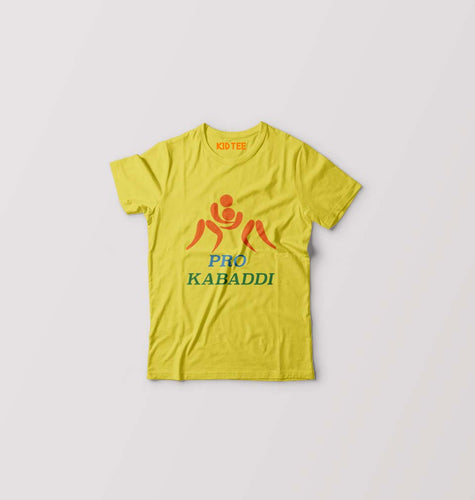 Kadaddi Kids T-Shirt for Boy/Girl-Yellow-Ektarfa.online