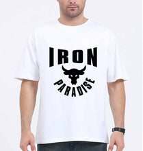 Load image into Gallery viewer, Iron Paradise Oversized T-Shirt for Men-White-Ektarfa.online
