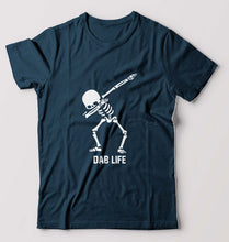 Load image into Gallery viewer, Dab Life T-Shirt for Men-Petrol Blue-Ektarfa.online
