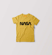 Load image into Gallery viewer, NASA Kids T-Shirt for Boy/Girl-Golden Yellow-Ektarfa.online
