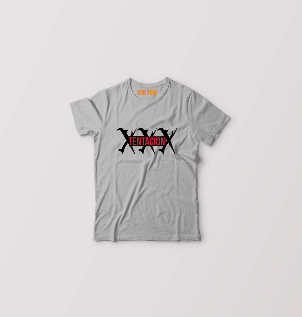 xxxtentaction Kids T-Shirt for Boy/Girl-Grey-Ektarfa.online