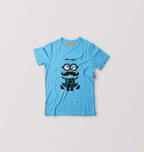 Load image into Gallery viewer, Minion Kids T-Shirt for Boy/Girl-Sky Blue-Ektarfa.online
