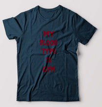 Load image into Gallery viewer, Gym T-Shirt for Men-Petrol Blue-Ektarfa.online
