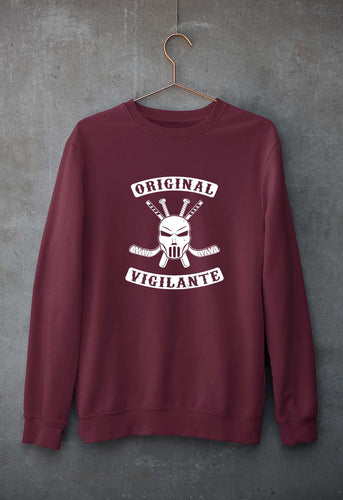Casey Jones Unisex Sweatshirt for Men/Women-Maroon-Ektarfa.online