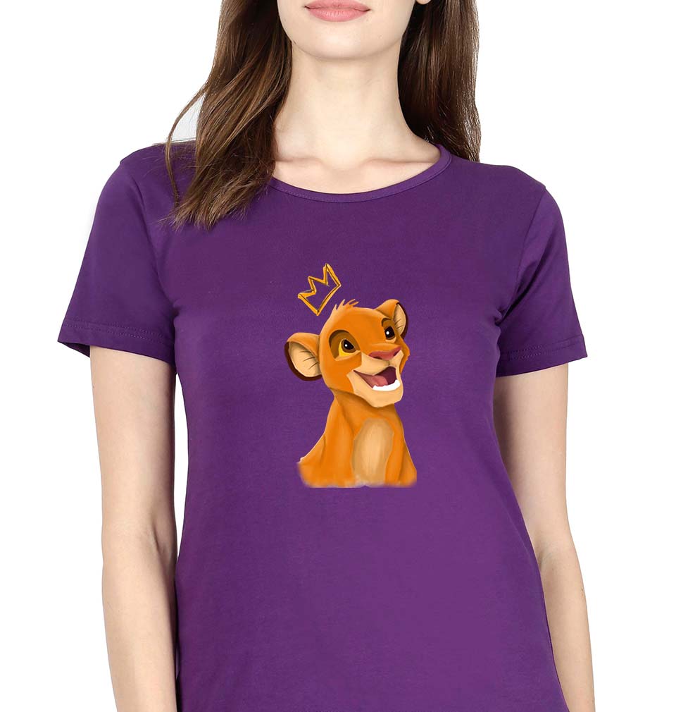 Lion King Simba T-Shirt for Women Women T-Shirt Online India