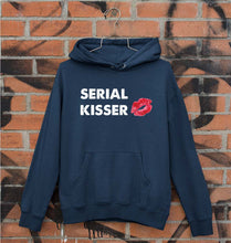 Load image into Gallery viewer, Serial Kisser Unisex Hoodie for Men/Women-S(40 Inches)-Navy Blue-Ektarfa.online

