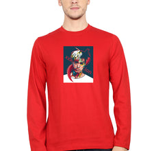 Load image into Gallery viewer, XXXtentacion Full Sleeves T-Shirt for Men-Red-Ektarfa.online
