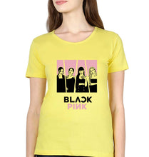 Load image into Gallery viewer, BLACKPINK T-Shirt for Women-Yellow-Ektarfa.online
