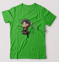 Load image into Gallery viewer, Attack on Titan T-Shirt for Men-flag green-Ektarfa.online
