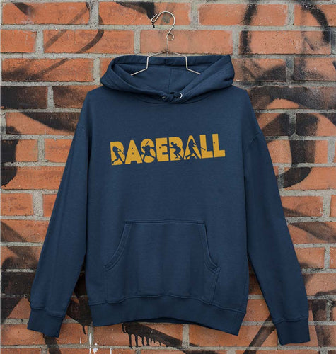 Baseball Unisex Hoodie for Men/Women-Navy Blue-Ektarfa.online