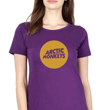 Load image into Gallery viewer, Arctic Monkeys T-Shirt for Women-XS(32 Inches)-Purple-Ektarfa.online
