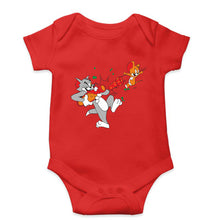 Load image into Gallery viewer, Tom and Jerry Kids Romper For Baby Boy/Girl-0-5 Months(18 Inches)-Red-Ektarfa.online
