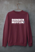 Load image into Gallery viewer, Dunder Mifflin Unisex Sweatshirt for Men/Women-S(40 Inches)-Maroon-Ektarfa.online
