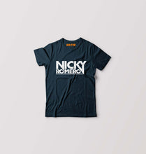 Load image into Gallery viewer, Nicky Romero Kids T-Shirt for Boy/Girl-Petrol Blue-Ektarfa.online
