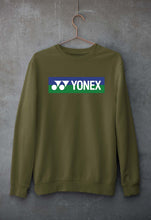 Load image into Gallery viewer, Yonex Unisex Sweatshirt for Men/Women-S(40 Inches)-Olive Green-Ektarfa.online
