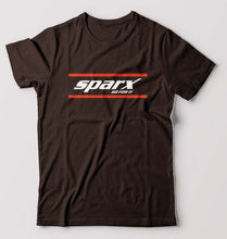 Load image into Gallery viewer, Sparx T-Shirt for Men-S(38 Inches)-Coffee Brown-Ektarfa.online
