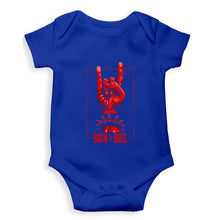 Load image into Gallery viewer, Rock N Roll Kids Romper For Baby Boy/Girl-0-5 Months(18 Inches)-Royal Blue-Ektarfa.online
