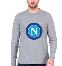 Load image into Gallery viewer, Napoli Full Sleeves T-Shirt for Men-Grey Melange-Ektarfa.online
