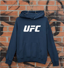 Load image into Gallery viewer, UFC Unisex Hoodie for Men/Women-S(40 Inches)-Navy Blue-Ektarfa.online
