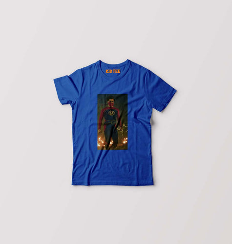 Minnal Murali Kids T-Shirt for Boy/Girl-Royal Blue-Ektarfa.online