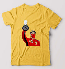 Load image into Gallery viewer, Sebastian Vettel F1 T-Shirt for Men-Golden Yellow-Ektarfa.online
