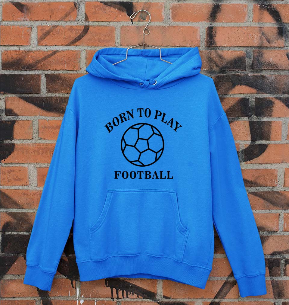 Play Football Unisex Hoodie for Men/Women-S(40 Inches)-Royal Blue-Ektarfa.online