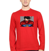 Load image into Gallery viewer, Minnal Murali Full Sleeves T-Shirt for Men-Red-Ektarfa.online
