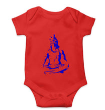 Load image into Gallery viewer, Mahakal Mahadev Bholenath Shiva Shivji Kids Romper For Baby Boy/Girl-0-5 Months(18 Inches)-RED-Ektarfa.online
