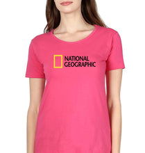 Load image into Gallery viewer, National geographic T-Shirt for Women-XS(32 Inches)-Pink-Ektarfa.online
