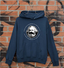 Load image into Gallery viewer, Karl Marx Unisex Hoodie for Men/Women-Navy Blue-Ektarfa.online
