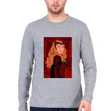 Load image into Gallery viewer, Scarlet Witch Wanda Full Sleeves T-Shirt for Men-Grey Melange-Ektarfa.online

