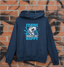 Load image into Gallery viewer, Fishing Unisex Hoodie for Men/Women-Navy Blue-Ektarfa.online
