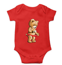 Load image into Gallery viewer, Domrebel Bear Kids Romper For Baby Boy/Girl-Red-Ektarfa.online
