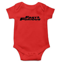 Load image into Gallery viewer, Fast &amp; Furious Kids Romper For Baby Boy/Girl-0-5 Months(18 Inches)-Red-Ektarfa.online

