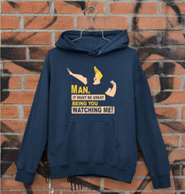 Load image into Gallery viewer, Johnny Bravo Unisex Hoodie for Men/Women-Navy Blue-Ektarfa.online

