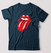 Load image into Gallery viewer, Rolling Stones T-Shirt for Men-S(38 Inches)-Petrol Blue-Ektarfa.online
