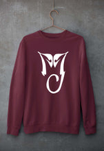 Load image into Gallery viewer, Michael Jackson (MJ) Unisex Sweatshirt for Men/Women-S(40 Inches)-Maroon-Ektarfa.online
