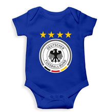 Load image into Gallery viewer, Germany Football Kids Romper For Baby Boy/Girl-0-5 Months(18 Inches)-Royal Blue-Ektarfa.online
