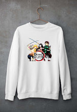 Load image into Gallery viewer, Demon Slayer Unisex Sweatshirt for Men/Women-White-Ektarfa.online
