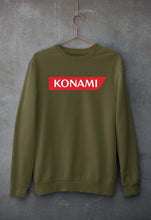 Load image into Gallery viewer, Konami Unisex Sweatshirt for Men/Women-Olive Green-Ektarfa.online

