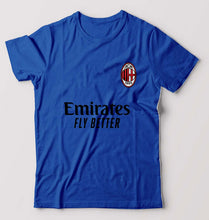 Load image into Gallery viewer, A.C. Milan 2021-22 T-Shirt for Men-S(38 Inches)-Royal Blue-Ektarfa.online
