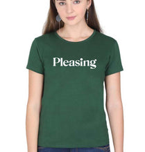 Load image into Gallery viewer, Pleasing T-Shirt for Women-Dark Green-Ektarfa.online
