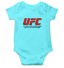 Load image into Gallery viewer, UFC Kids Romper For Baby Boy/Girl-0-5 Months(18 Inches)-Sky Blue-Ektarfa.online
